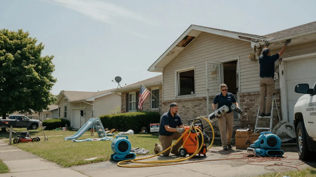Water Damage Restoration in Frederick, IL near me